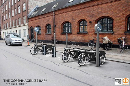 Грузовые велосипеды в Копенгагене