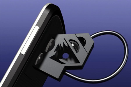 Датчик загрязнения атмосферного воздуха на базе мобильного телефона