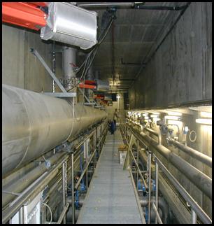 Станция очистки SB-200 - Технологический коридор